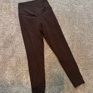 Offline by AERIE Brown High-Waisted cross Leggings